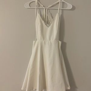 white formal dress